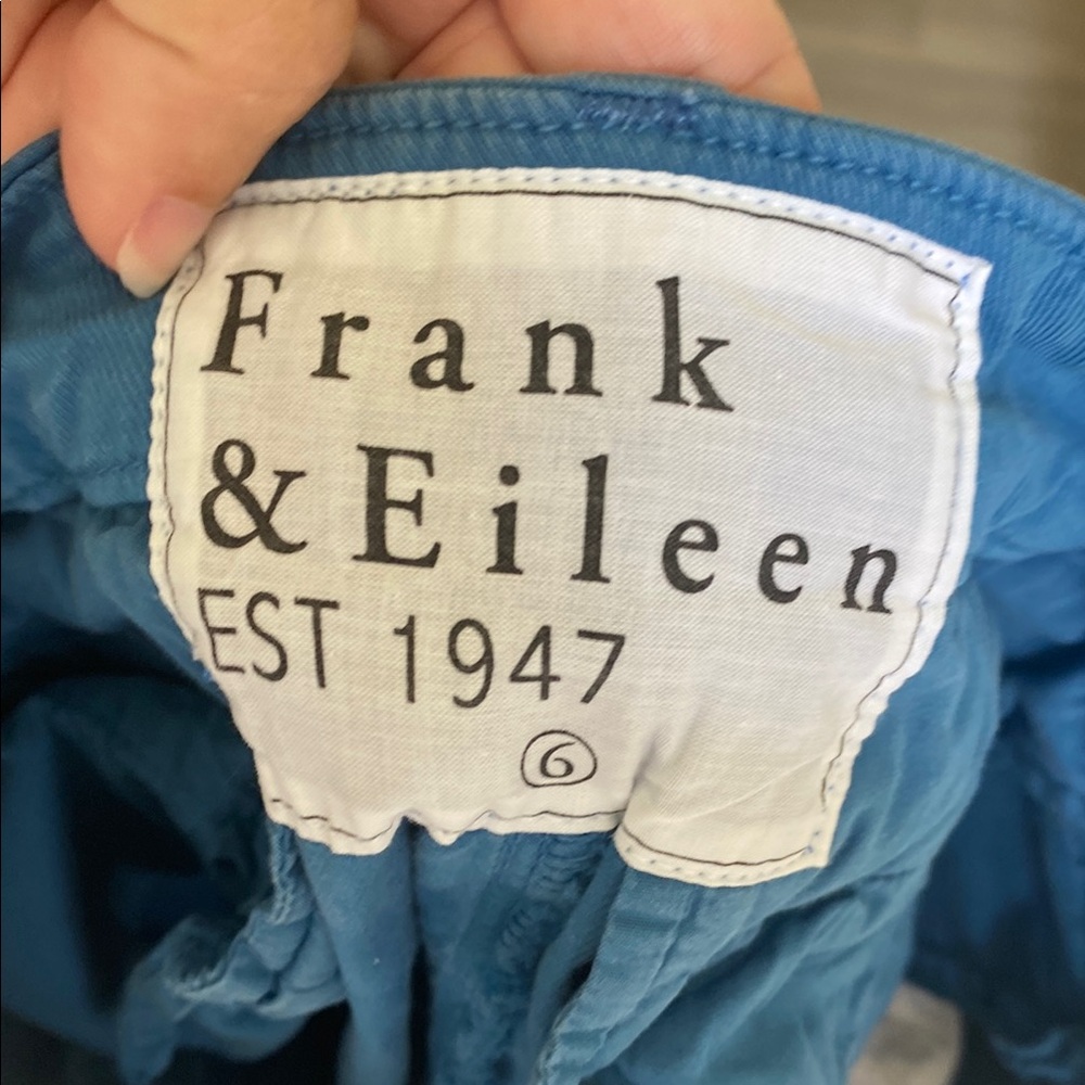Frank & Eileen Blue Ankle Pants